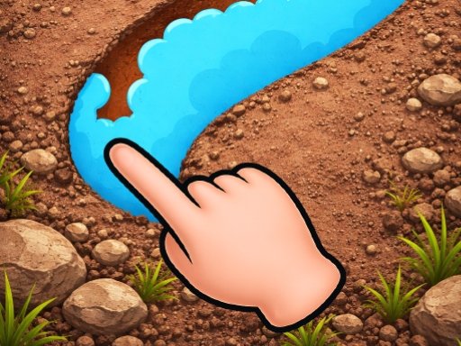 Dig & Flow: Save Water - jogo de física e quebra-cabeça com água